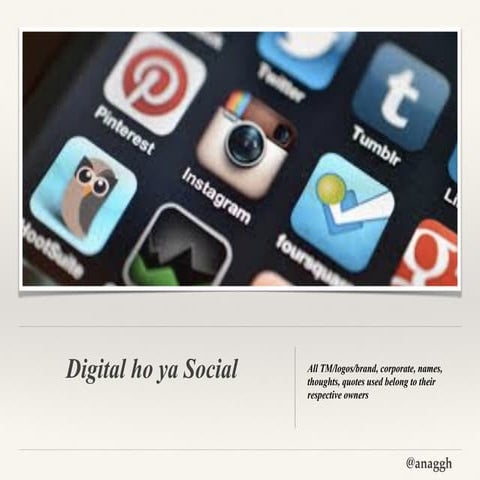 Digital Media Demystifyied by Anaggh Desai - Co-Founder 1+99 Experience Consu...