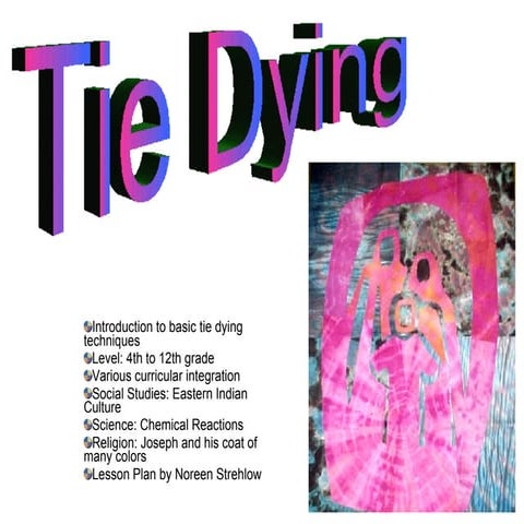 Tie Dying