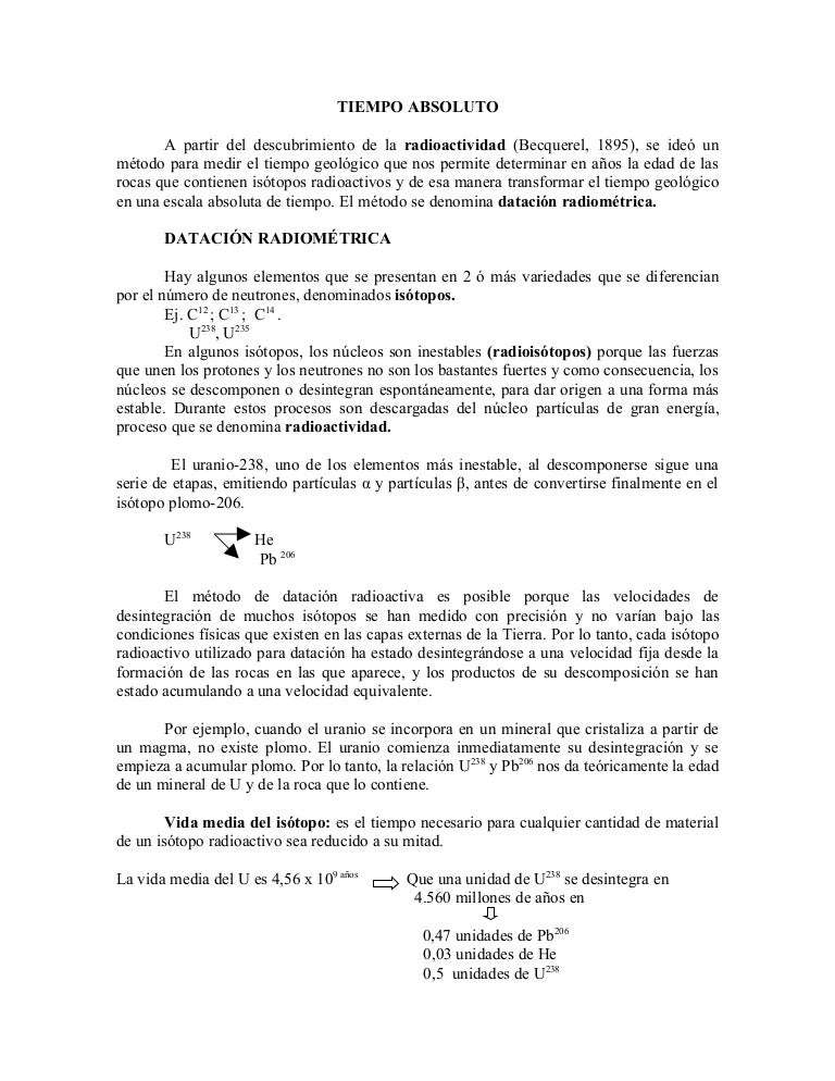 Medición del tiempo de pb Medición del tiempo de pb