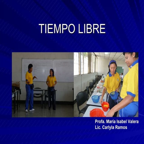 Tiempo Libre Y Ocio