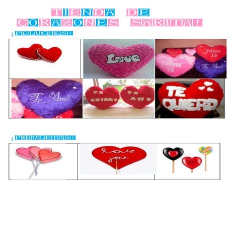 Tienda de corazones sarita