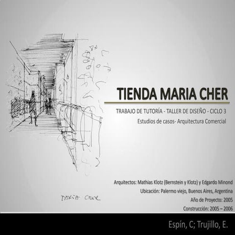 Tienda maría cher   diapositivas