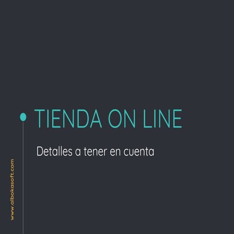 Detalles a tener en cuenta antes de comenzar un e-commerce