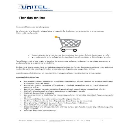 Tiendas online