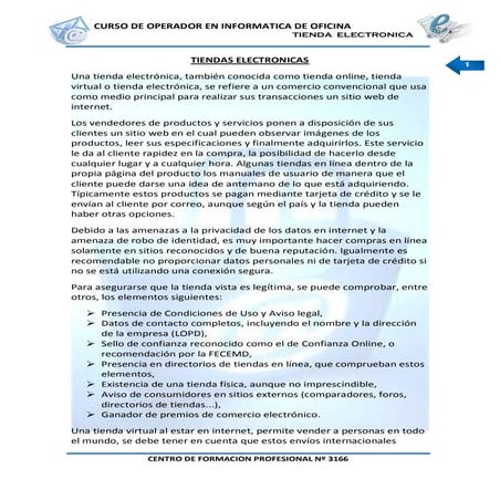 Tiendas electronicas