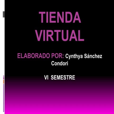 Tienda virtual