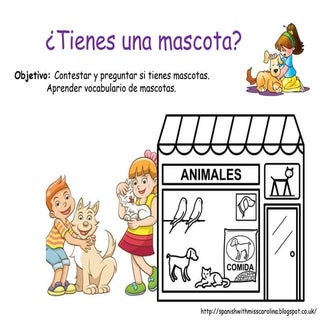 ¿Tienes una mascota?