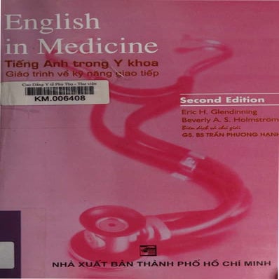 Tieng anh trong y khoa | PDF