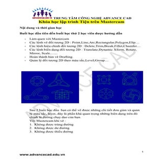 Chương trình đào tạo lập trình Tiện...