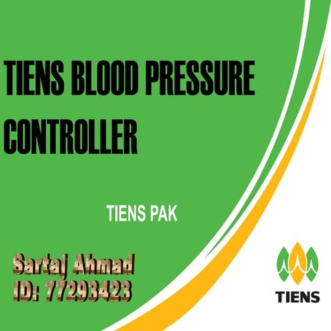 Tiens blood pressure controller