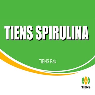 Tiens spirulina