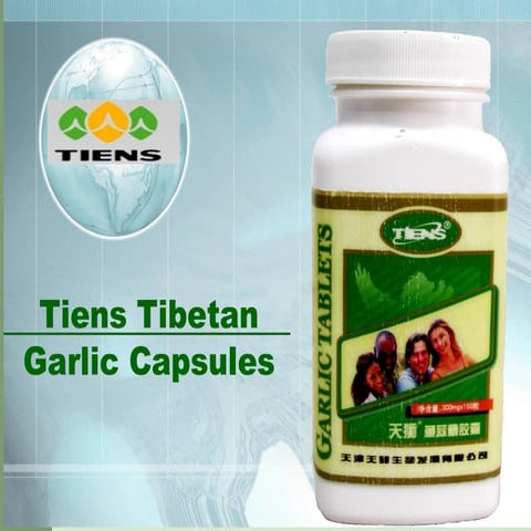 Tiens tibetan garlic capsules