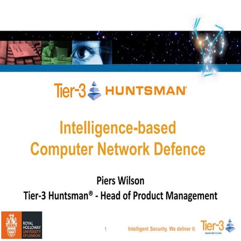 Intelligence-based computer network defence: Understanding the cyber kill cha...