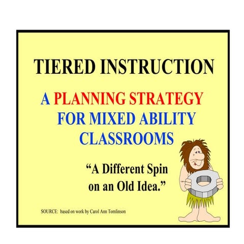 Tiered Instruction