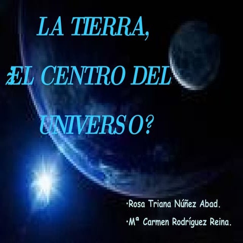 La Tierra y su origen