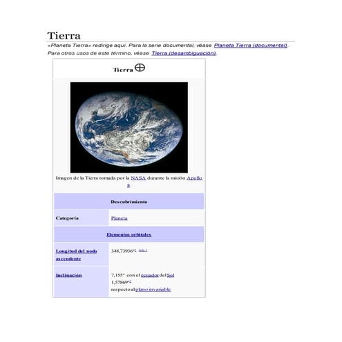 La tierra | PPTX