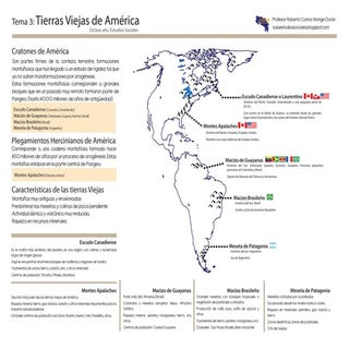 Tierras viejas de América