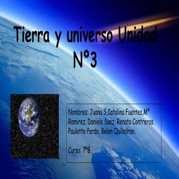 Tierra y universo