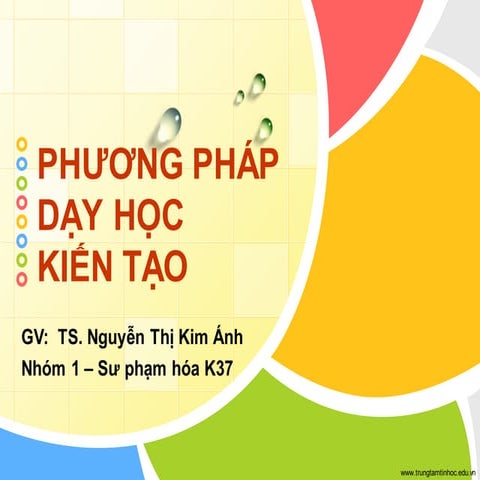 Tieu luan hoa hoc day hoc kien tao