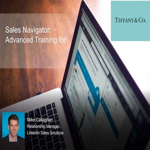 LinkedIn Social Selling Training for Tiffany's