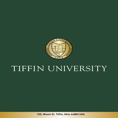 Tiffin university international brochure by Study Metro 