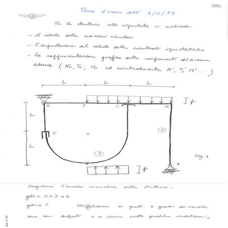 Scienza delle Costruzioni - Esercizi by Danilo Centazzo - parte 14