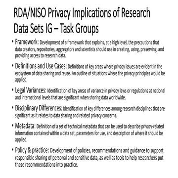 Tijerina-RDA-NISO-Task Groups-sept11