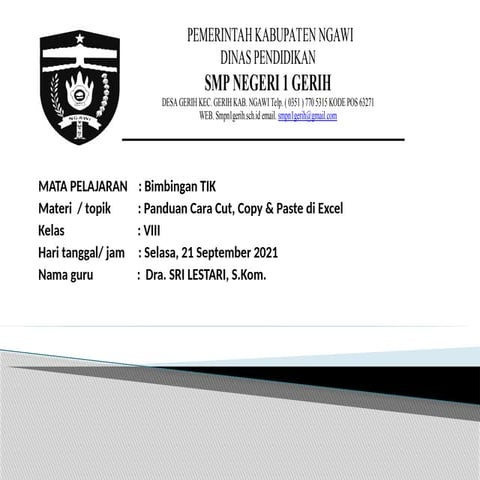 TIK-8-7-PANDUAN CARA CUT, COPY & PASTE DI EXCEL.pptx