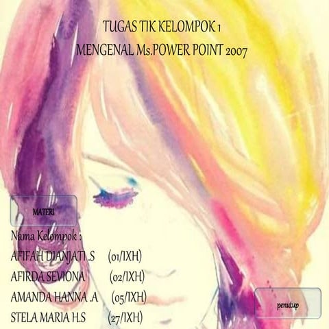 MS PowerPoint 2007 Bab 2