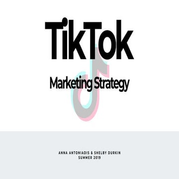 TikTok Marketing Strategy
