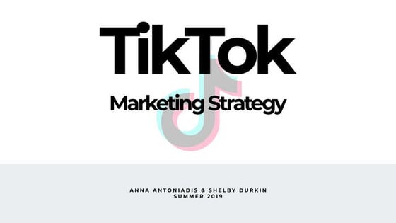 TikTok Marketing Strategy