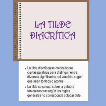Presentacion tilde-diacritica | PPTX
