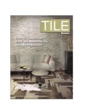 TILE Magazine, Jan/Feb 2013 feature...