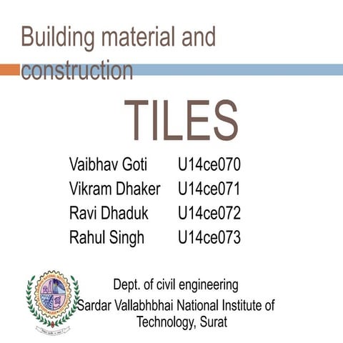 Ceramic Tiles | PDF