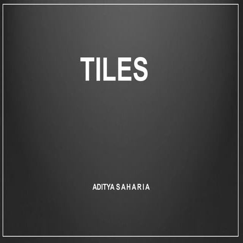 Tiles presentation | PPTX