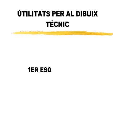 úTilitats Per Al Dibuix
