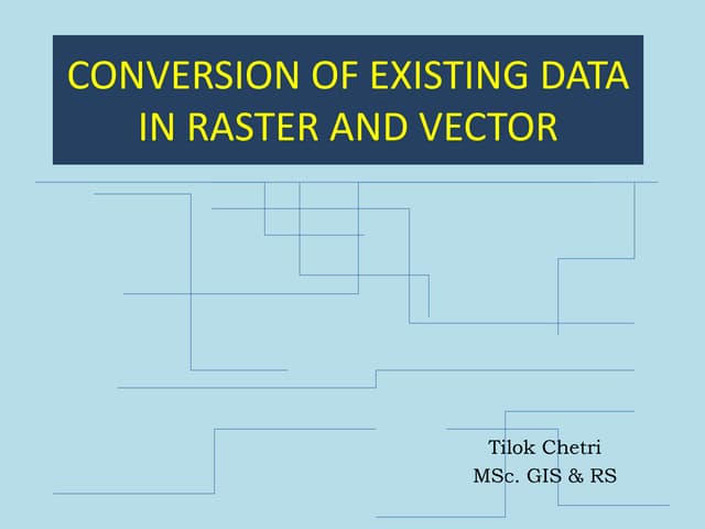 Conversion of Existing Data