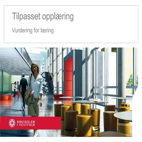 Tilpasset opplæring   vurdering