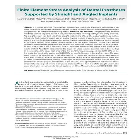 Tilted implants cruz-2009