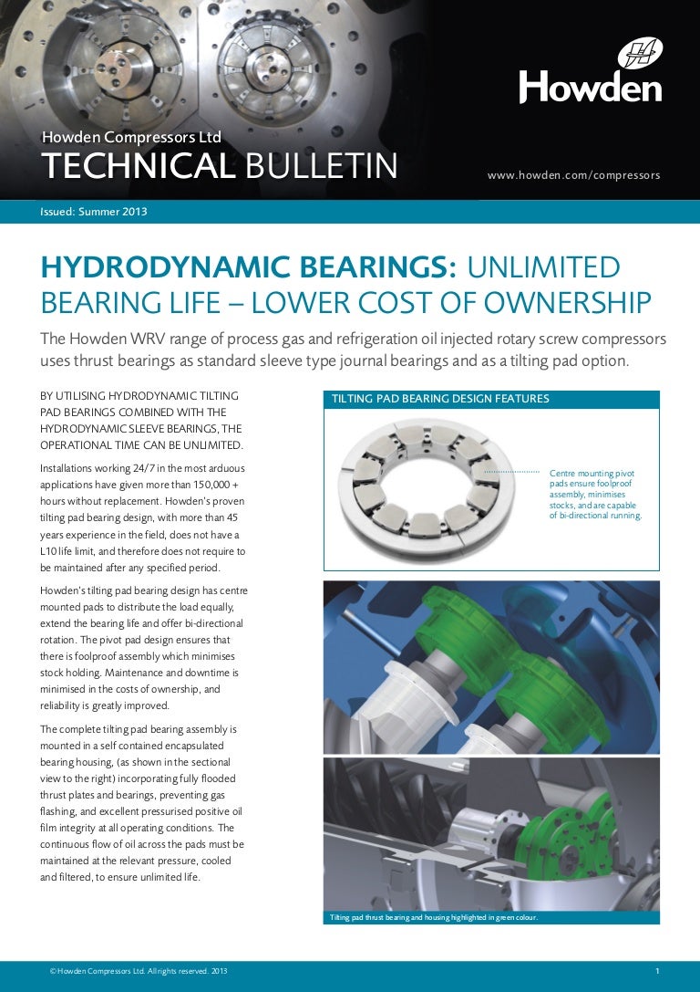 Tilting pad thrust bearing