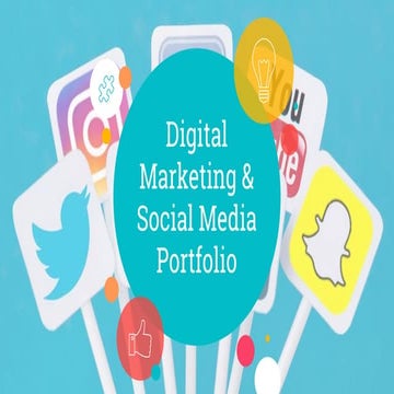 Social Media & Digital Marketing portfolio