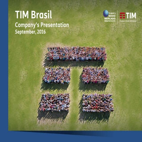 TIM - Meeting with investors of September 2016