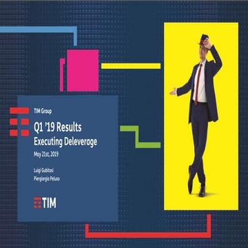 TIM Q1 '19 Financial Results