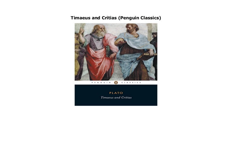 Critias Vs Timaeus – Timaeus Full Text – EXJCD