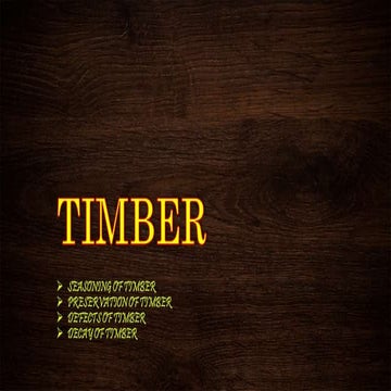 Timber+ basic civil engineering