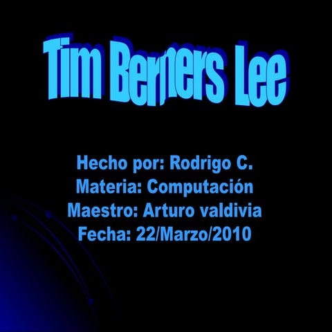 Tim Berners