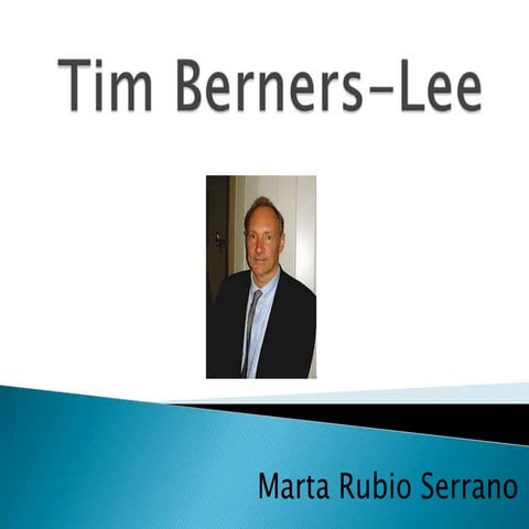 Tim berners lee | PPTX