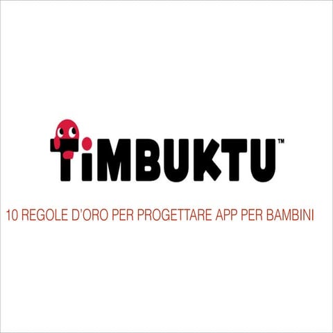 Timbuktu Labs - Startup