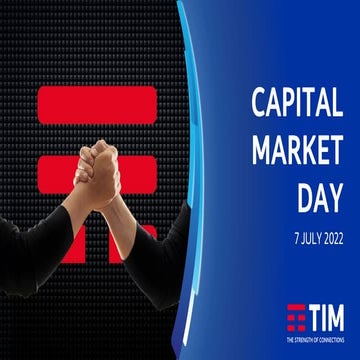 TIM Capital Market Day, 7 July 2022