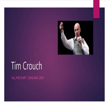 Iconography of Drama Psychological Thriller | PPTX
